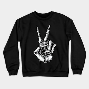 Dead Peace Sign Crewneck Sweatshirt